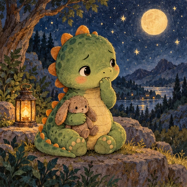 El dinosaurio que no quería bostezar