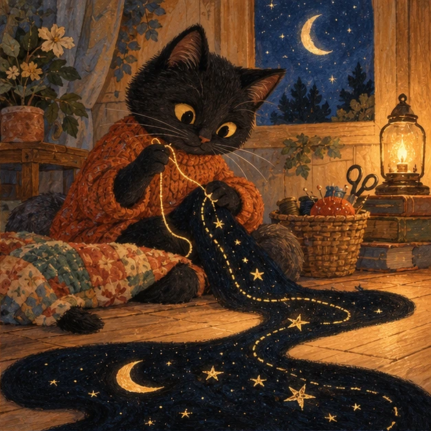 El gato que remendaba sombras