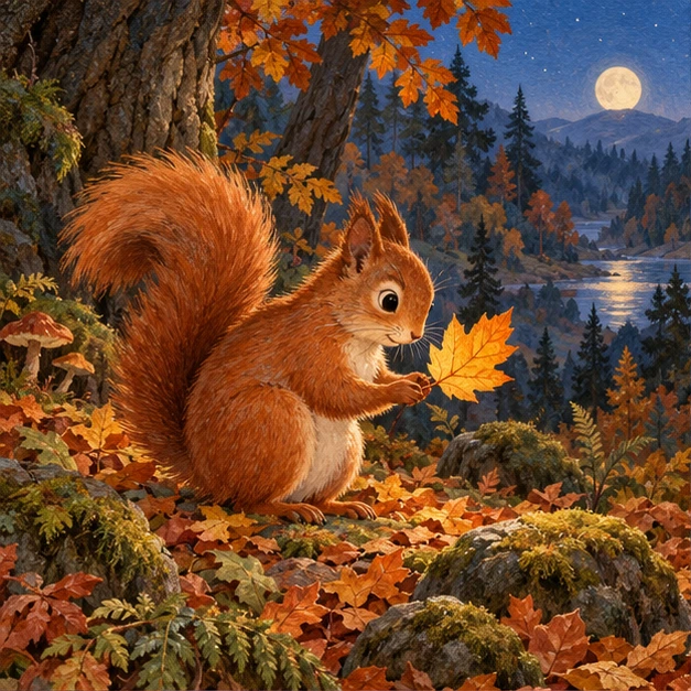 La ardilla y el último otoño